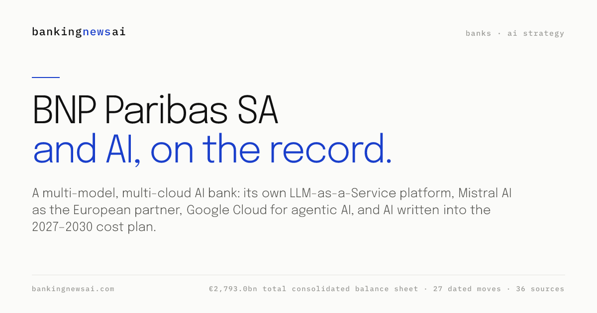 BNP Paribas SA Competitors and Alternatives (2026) | BankingNewsAI