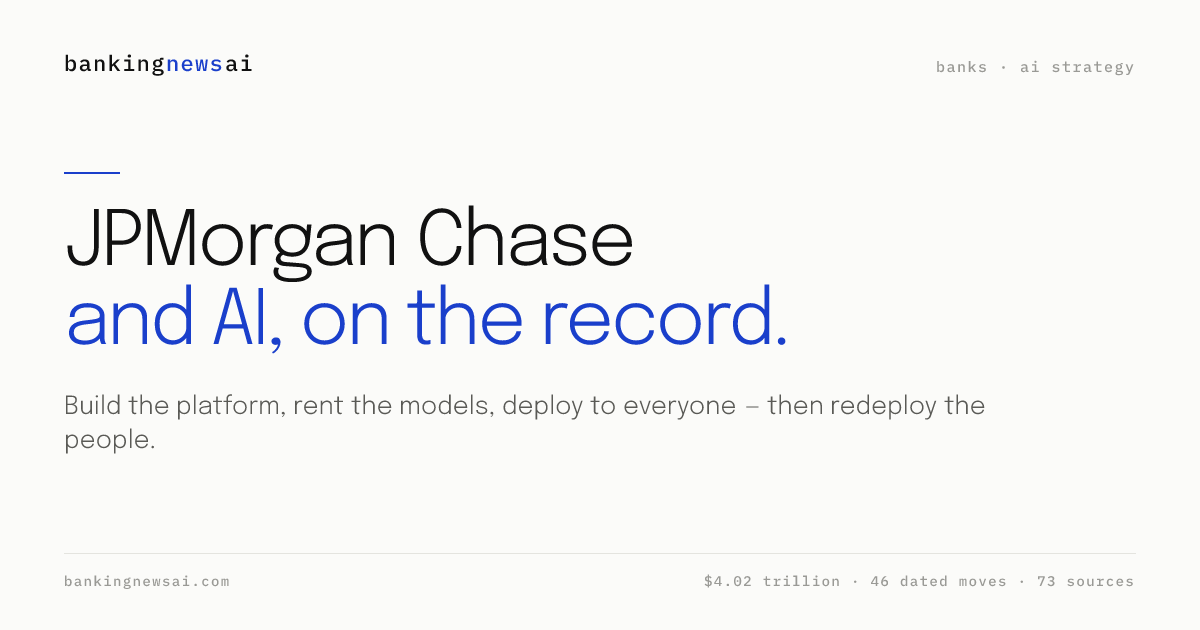 JPMorgan Chase Competitors and Alternatives (2026) | BankingNewsAI