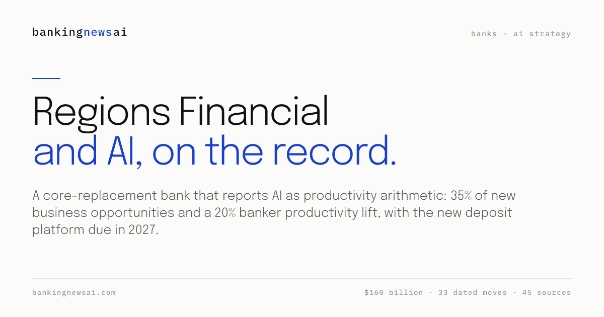 Regions Responsible AI: Board Oversight, Gen-AI Guardrails | BankingNewsAI