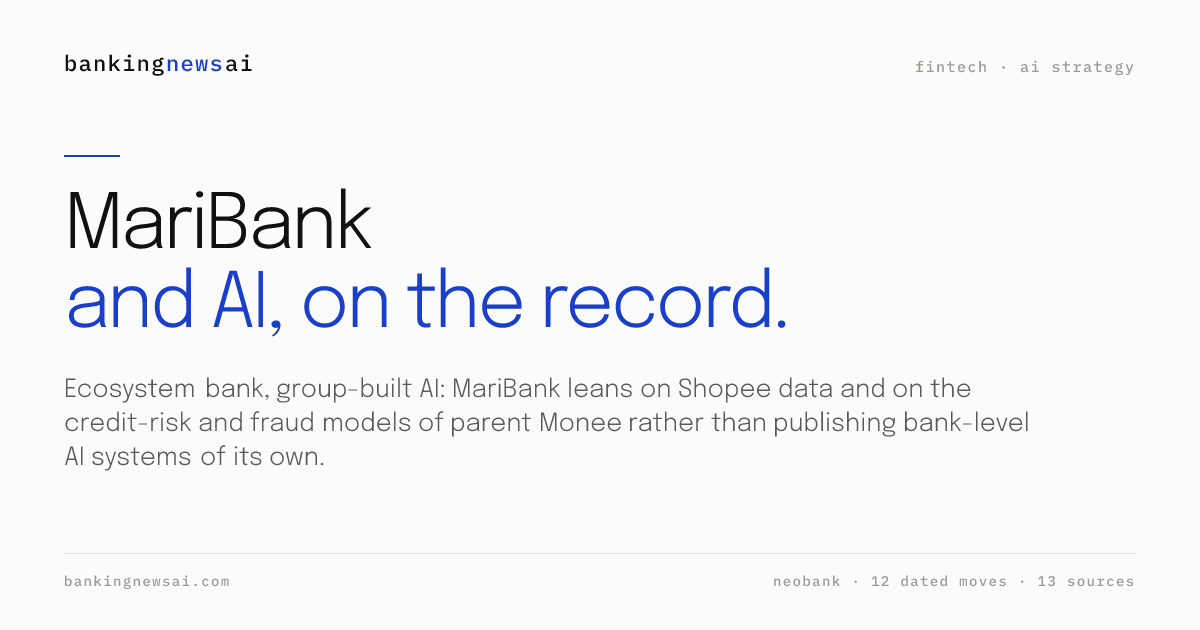 MariBank AI Strategy (2026): Use Cases, Leaders | BankingNewsAI