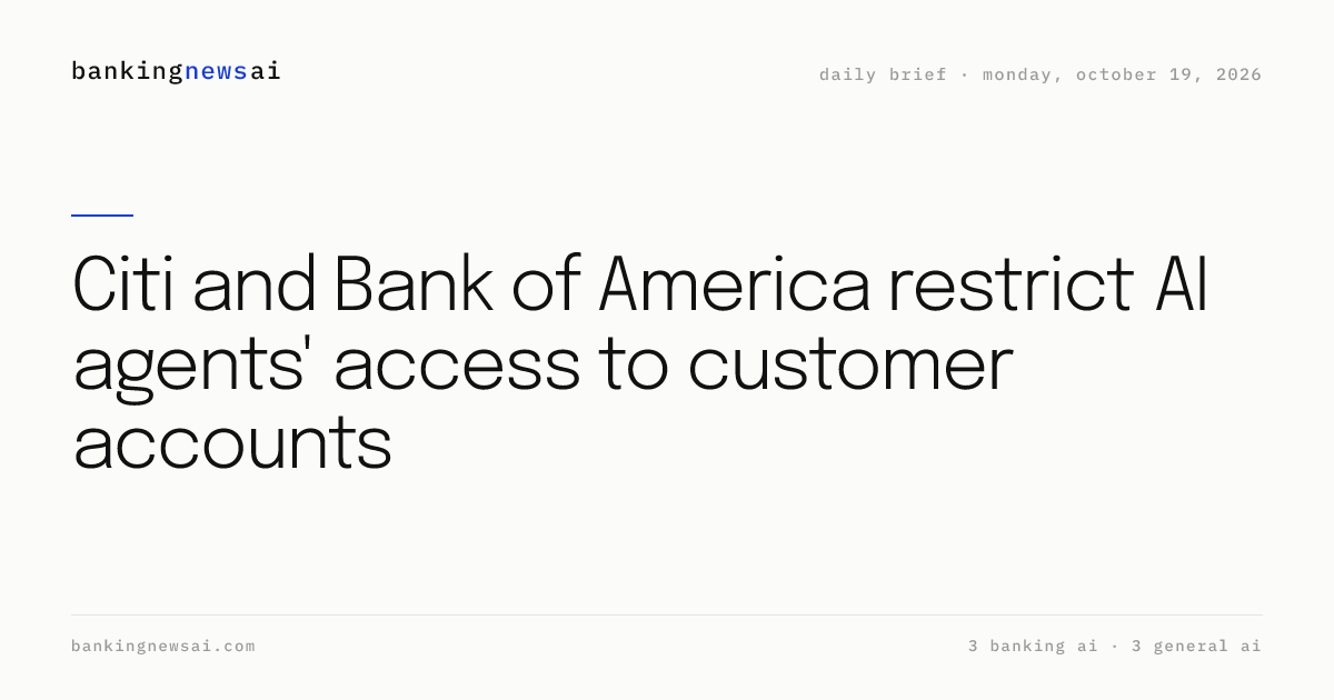 FCA publishes good and poor AI practice, asks AI providers… | BankingNewsAI